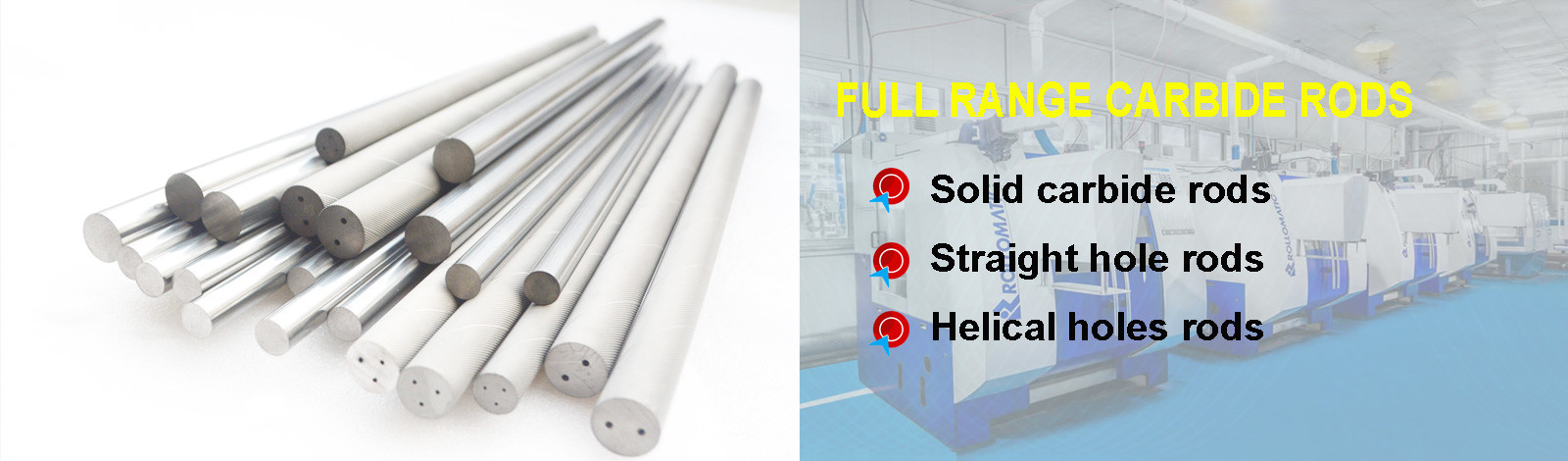 qualité tige de carbure de tungstène usine